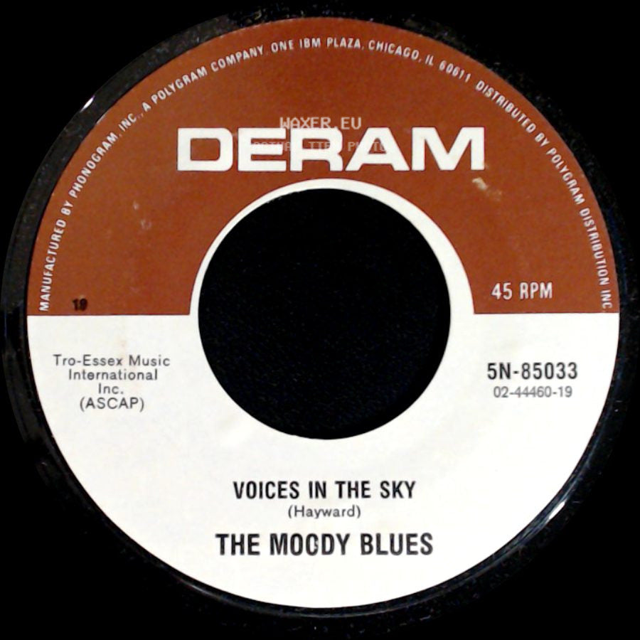 The Moody Blues - Voices In The Sky / Ride My See-Saw side A