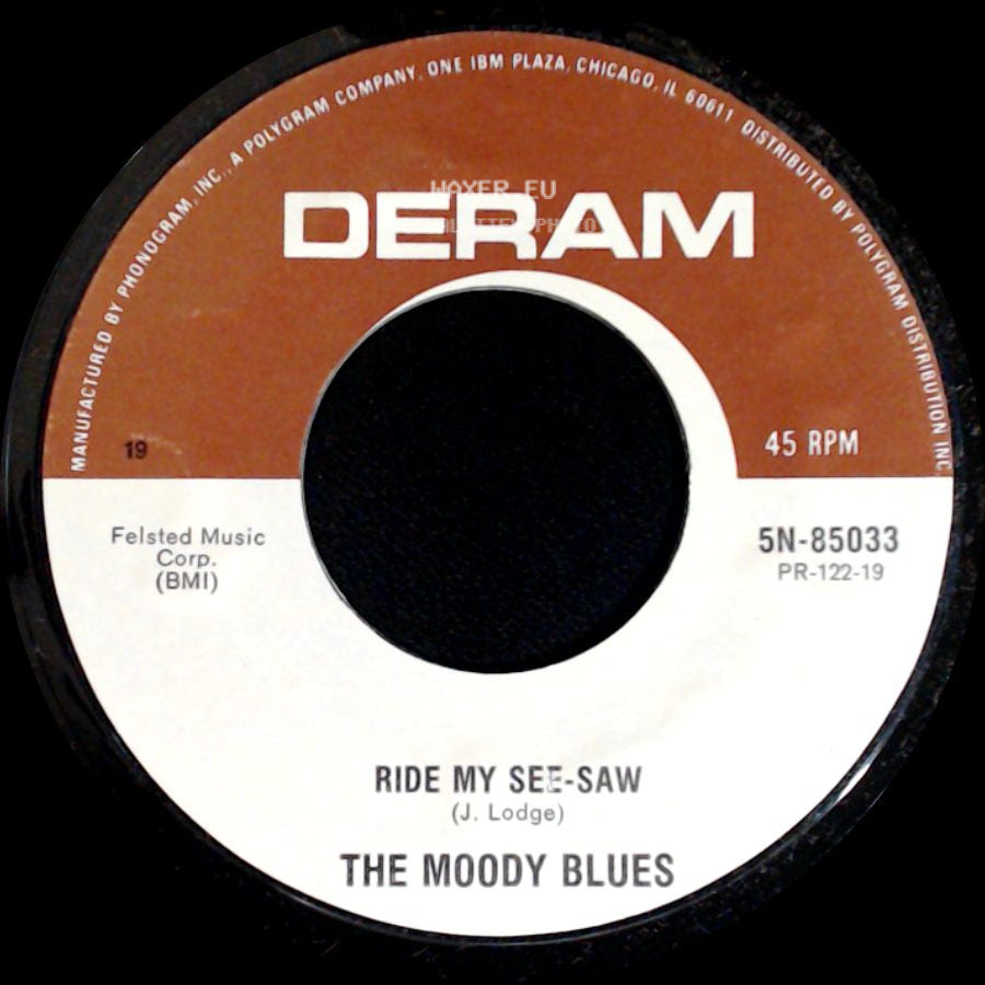 The Moody Blues - Voices In The Sky / Ride My See-Saw side B