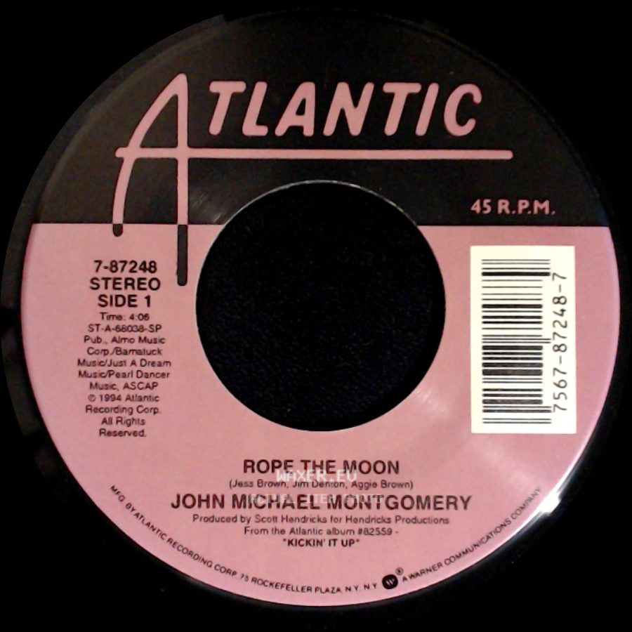 John Michael Montgomery - Rope The Moon / Friday At Five side A