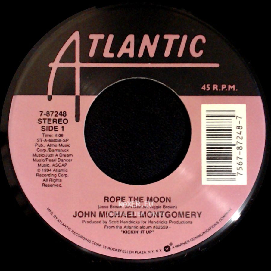 John Michael Montgomery - Rope The Moon / Friday At Five side A
