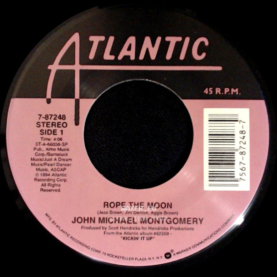 John Michael Montgomery - Rope The Moon / Friday At Five side A