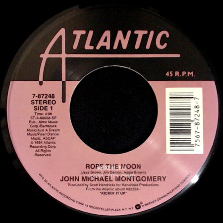 John Michael Montgomery - Rope The Moon / Friday At Five side A