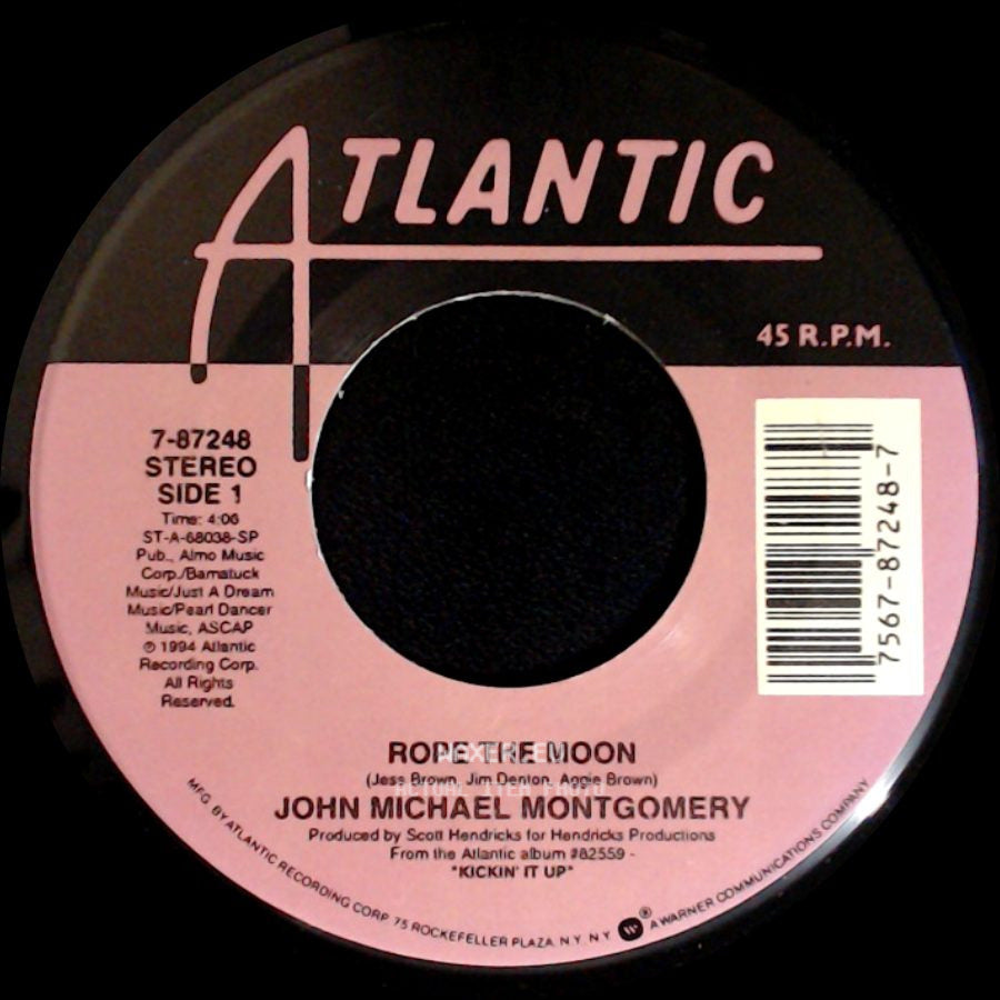 John Michael Montgomery - Rope The Moon / Friday At Five side A