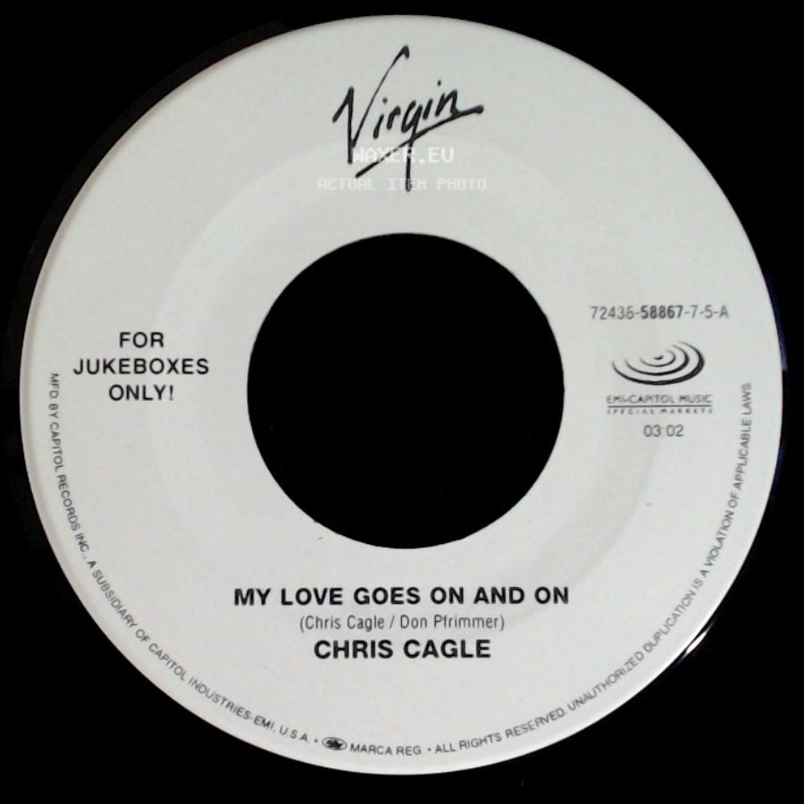 Chris Cagle - My Love Goes On And On / Play It Loud side A