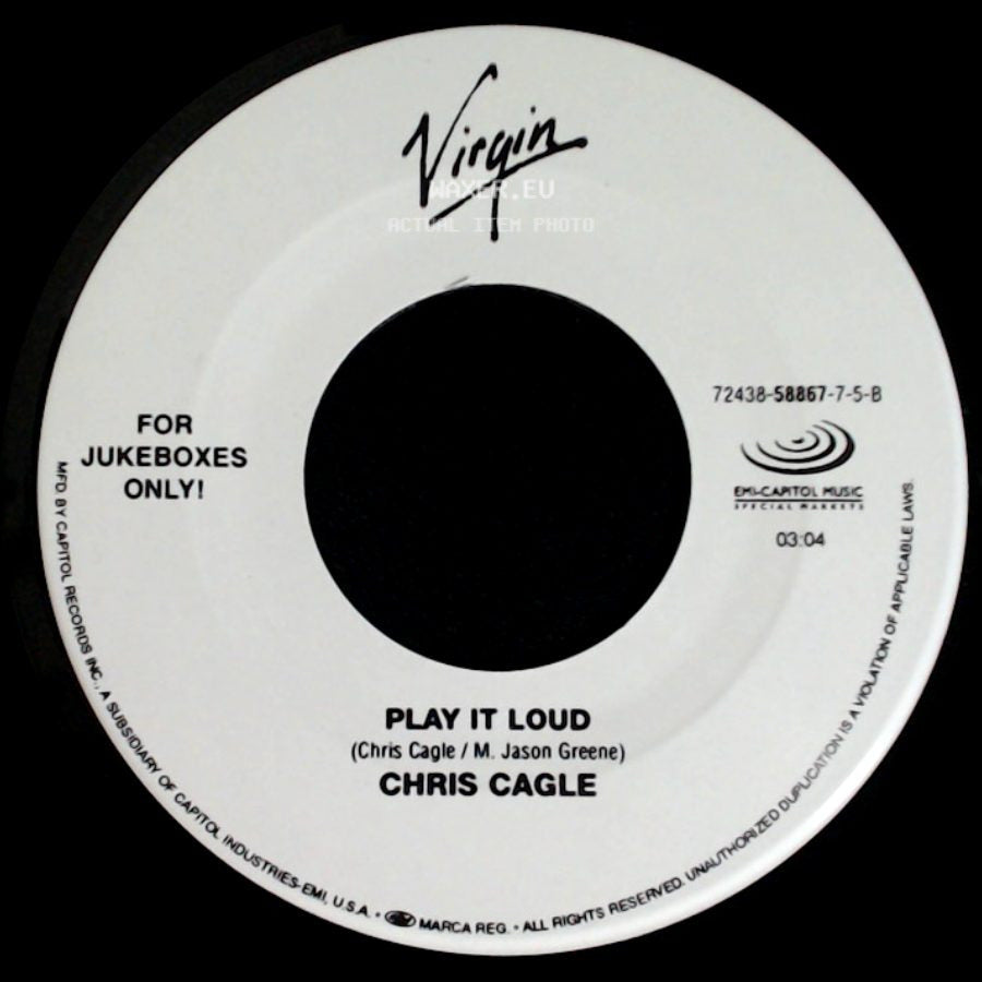 Chris Cagle - My Love Goes On And On / Play It Loud side B