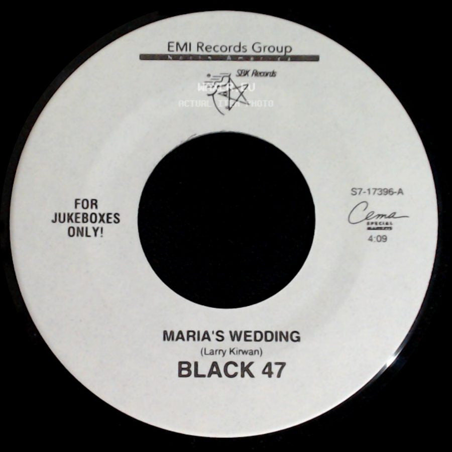 Black 47 - Maria's Wedding / Funky Céilí (Bridie's Song) side A
