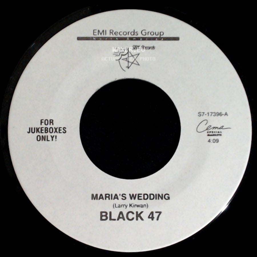 Black 47 - Maria's Wedding / Funky Céilí (Bridie's Song) side A