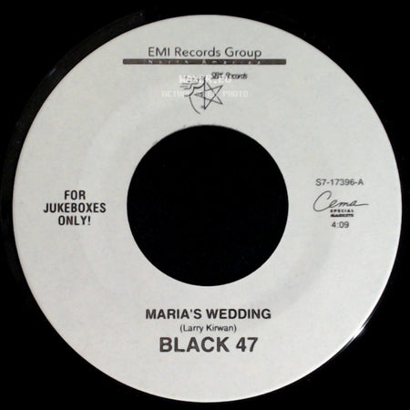 Black 47 - Maria's Wedding / Funky Céilí (Bridie's Song) side A