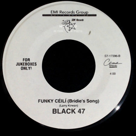 Black 47 - Maria's Wedding / Funky Céilí (Bridie's Song) side B