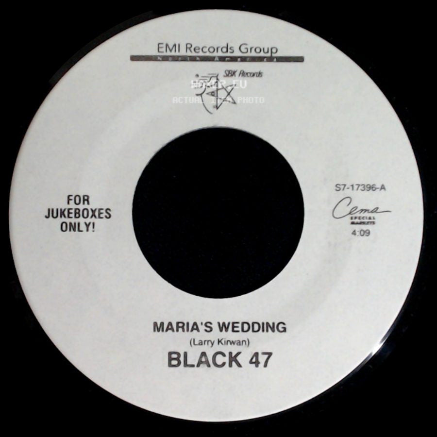 Black 47 - Maria's Wedding / Funky Céilí (Bridie's Song) side A