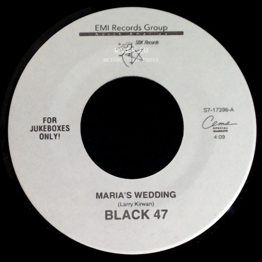 Black 47 - Maria's Wedding / Funky Céilí (Bridie's Song) side A