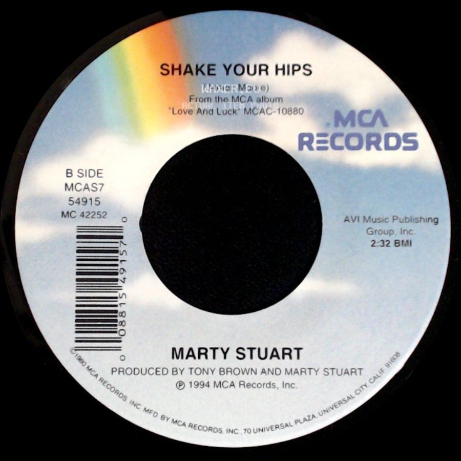 Marty Stuart - That's What Love's About / Shake Your Hips side B