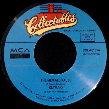 Klymaxx - The Men All Pause / I Miss You side A