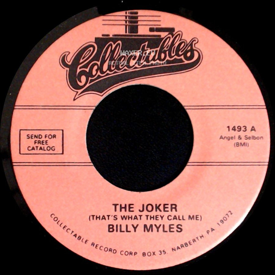 Billy Myles - The Joker (That's What They Call Me) / Honey Bee side A
