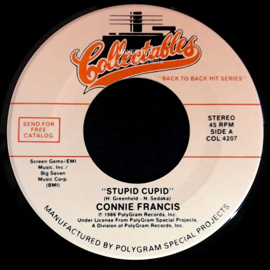 Connie Francis - Stupid Cupid / My Happiness side A
