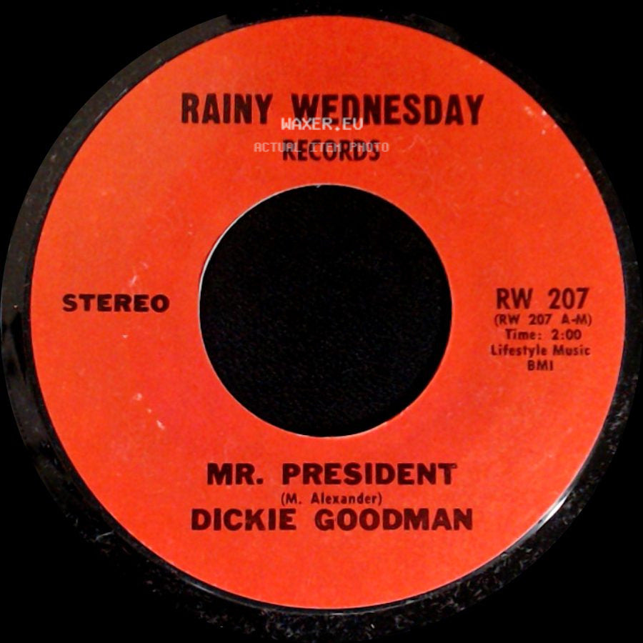 Dickie Goodman - Mr. President / Popularity side A
