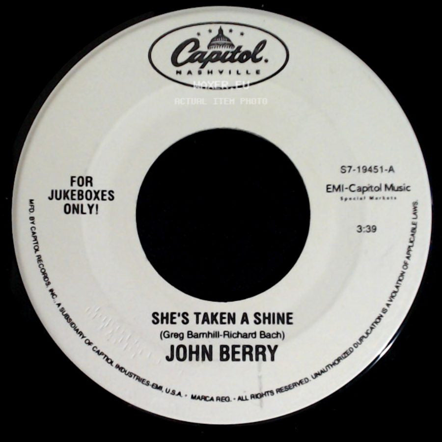 John Berry - She's Taken A Shine / Time To Be A Man side A