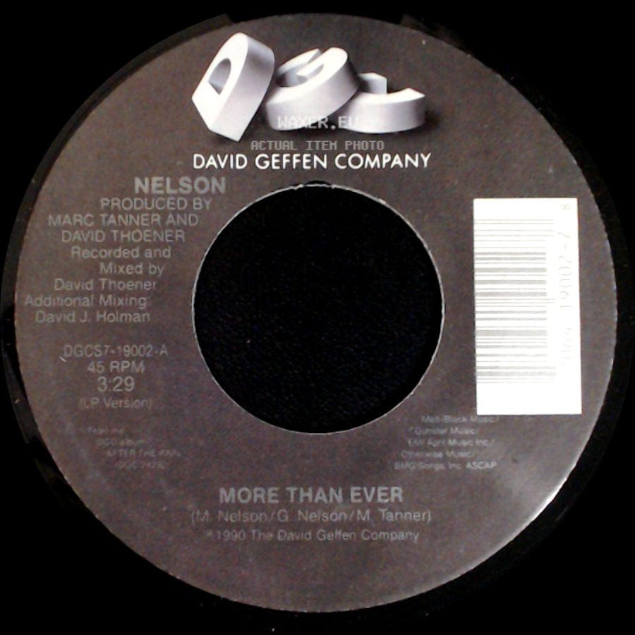 Nelson - More Than Ever / Keep One Heart side A
