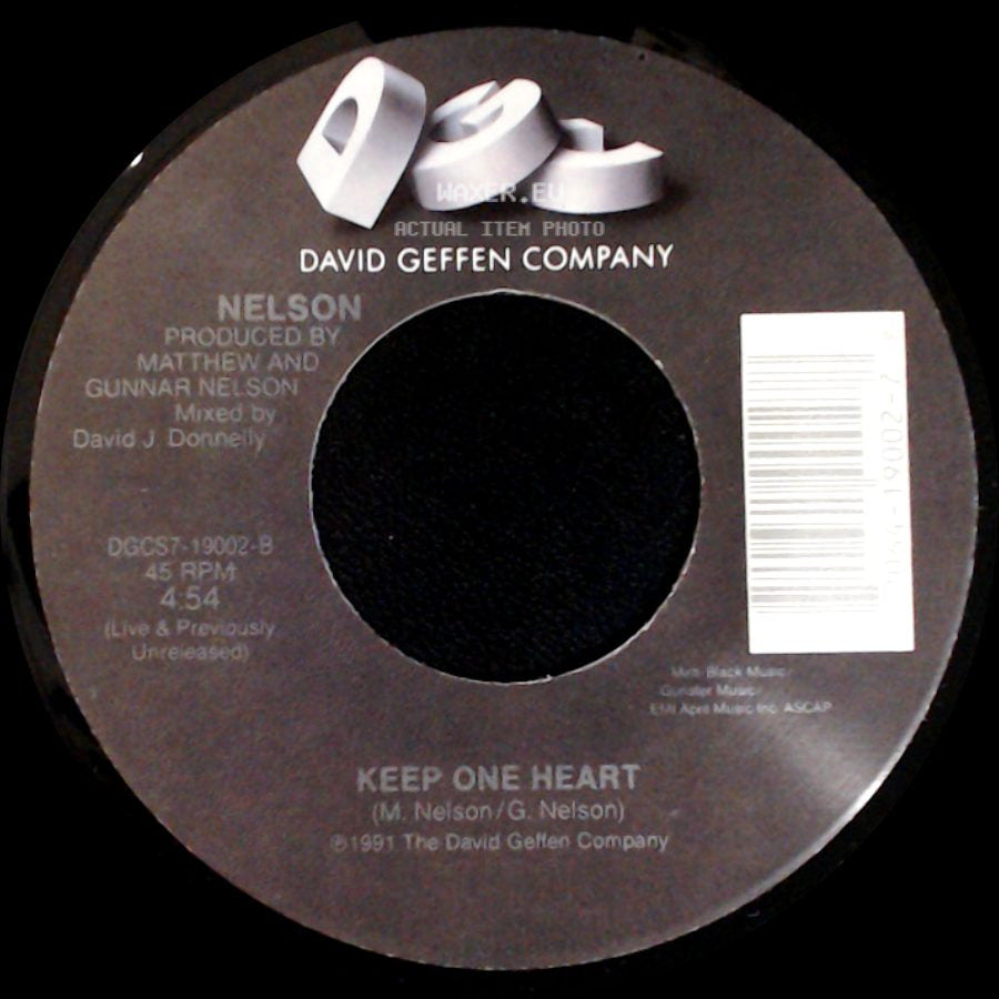 Nelson - More Than Ever / Keep One Heart side B