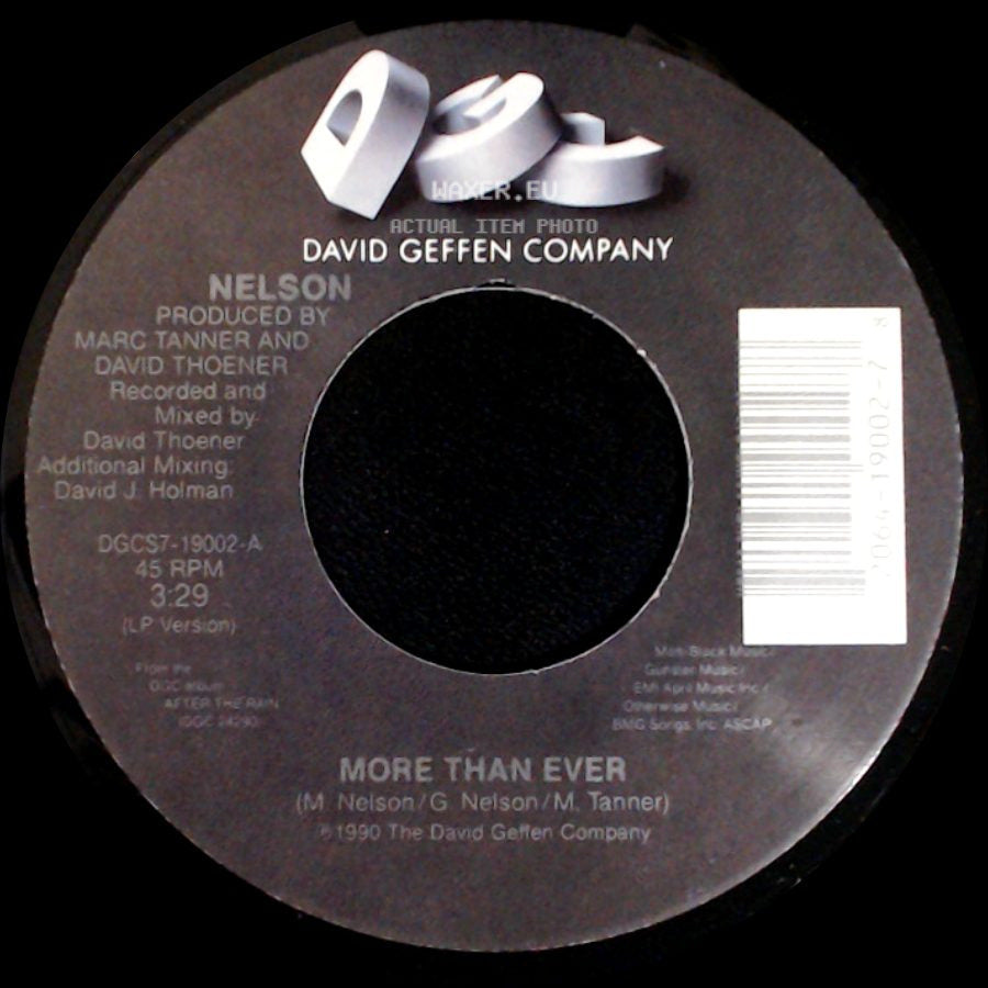 Nelson - More Than Ever / Keep One Heart side A