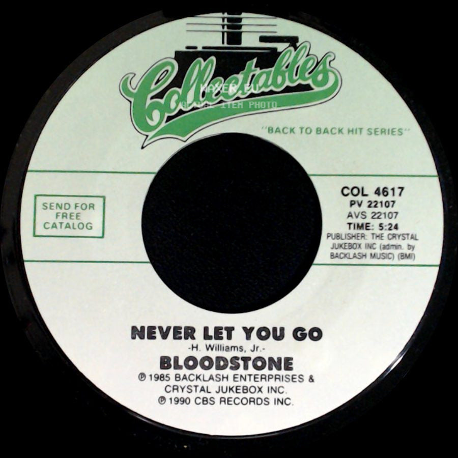Bloodstone - Never Let You Go / My Little Lady side A