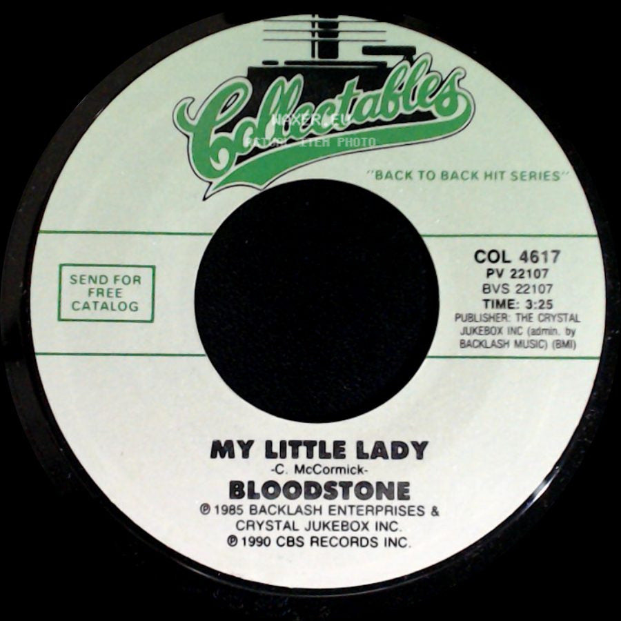 Bloodstone - Never Let You Go / My Little Lady side B