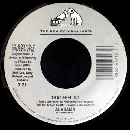 Alabama - That Feeling / T.L.C. A.S.A.P. side A