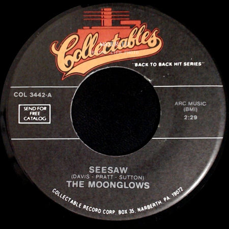 The Moonglows - Seesaw / When I'm With You side A