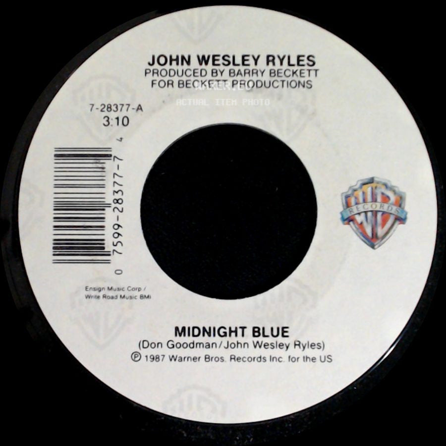 John Wesley Ryles - Midnight Blue / Starting Over Again side A