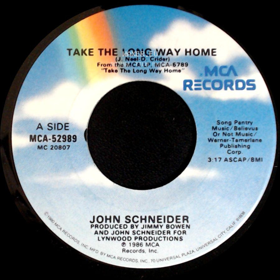 John Schneider - Take The Long Way Home / Better Class Of Losers side A