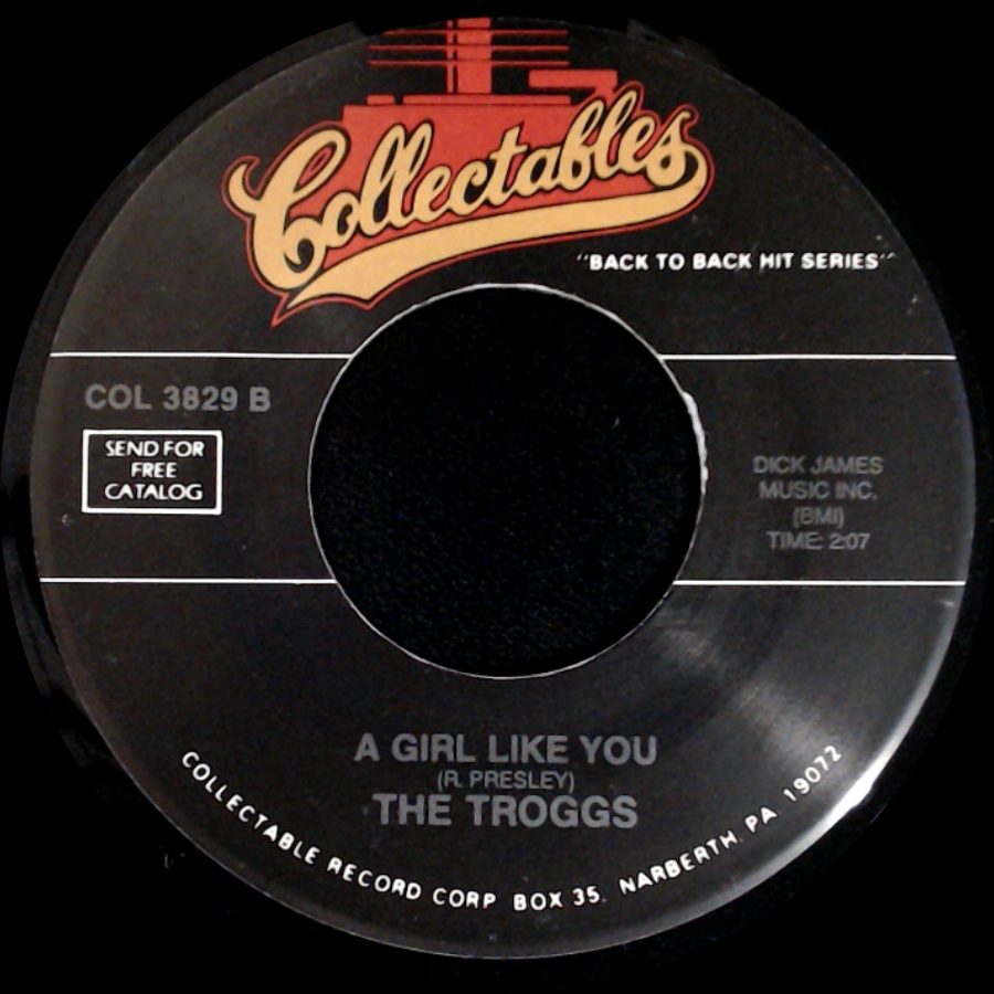 The Nashville Teens / The Troggs - Tobacco Road / A Girl Like You side B