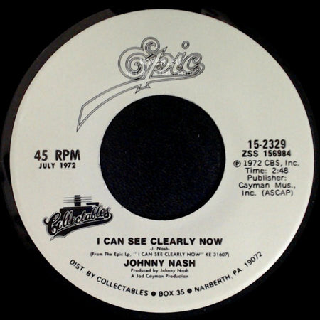 Johnny Nash - I Can See Clearly Now / Stir It Up side A