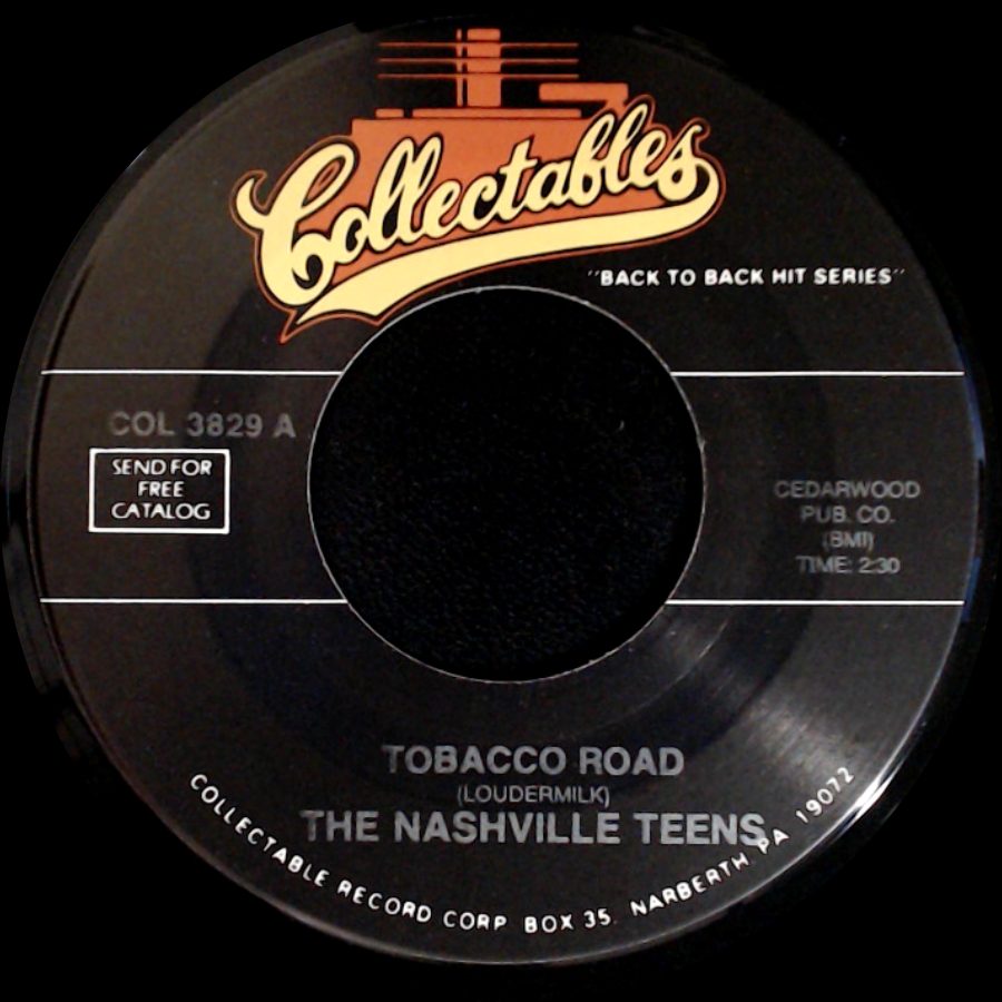The Nashville Teens / The Troggs - Tobacco Road / A Girl Like You side A