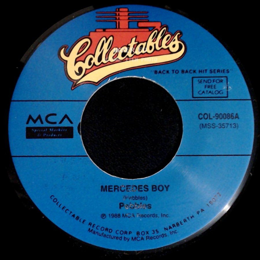 Pebbles - Mercedes Boy / Girlfriend side A