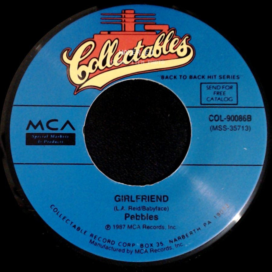 Pebbles - Mercedes Boy / Girlfriend side B