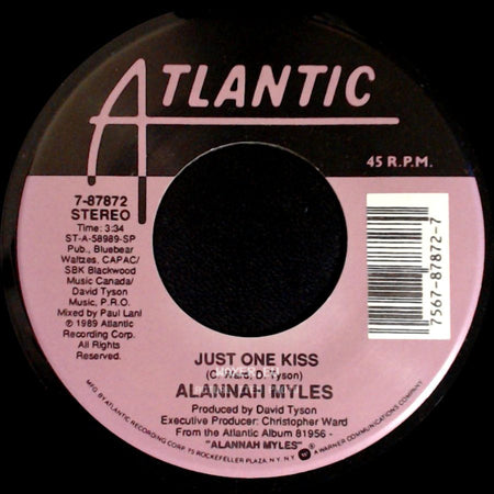 Alannah Myles - Just One Kiss / Lover Of Mine side A