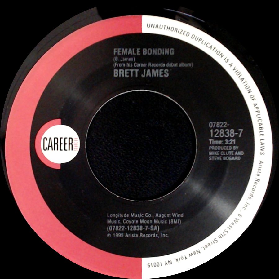 Brett James - Dark Side Of The Moon / Female Bonding side B