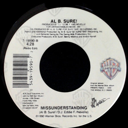 Al B. Sure! - Missunderstanding / Missunderstanding side B