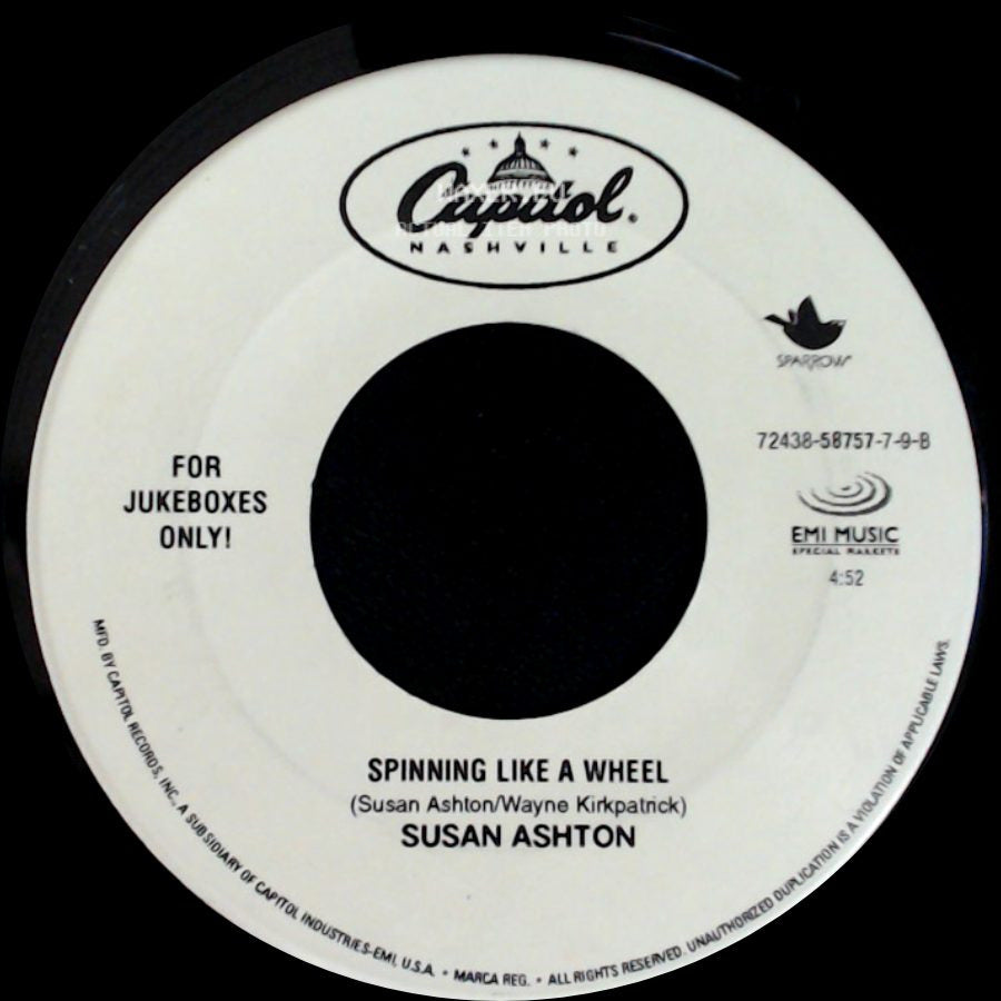 Susan Ashton - Faith Of The Heart / Spinning Like A Wheel side B