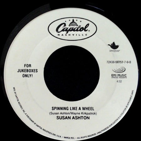 Susan Ashton - Faith Of The Heart / Spinning Like A Wheel side B