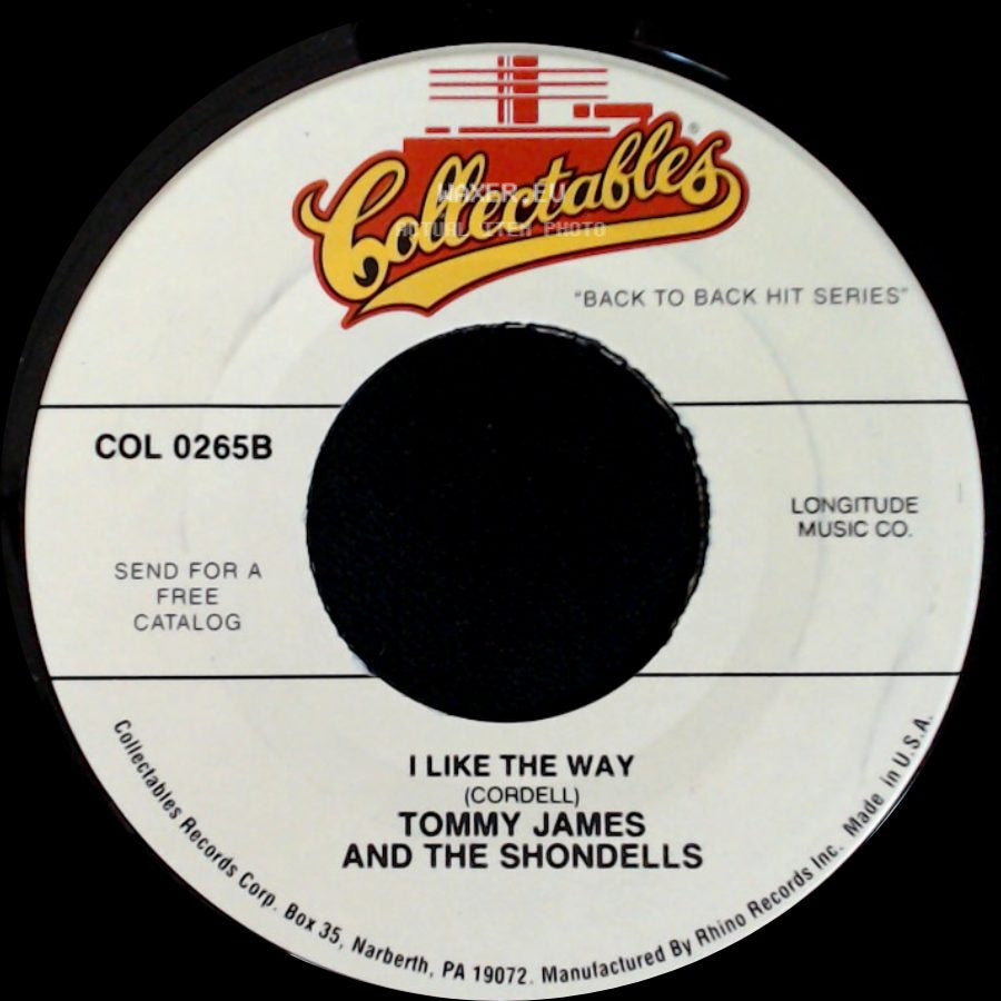 Tommy James And The Shondells - Crystal Blue Persuasion / I Like The Way side B