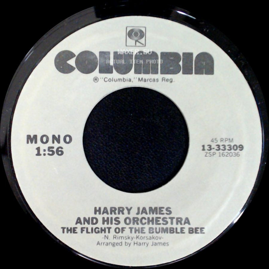Harry James And His Orchestra - The Flight Of The Bumble Bee / The Carnival Of Venice side A
