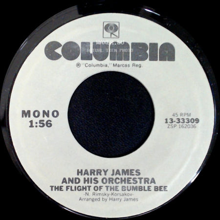 Harry James And His Orchestra - The Flight Of The Bumble Bee / The Carnival Of Venice side A