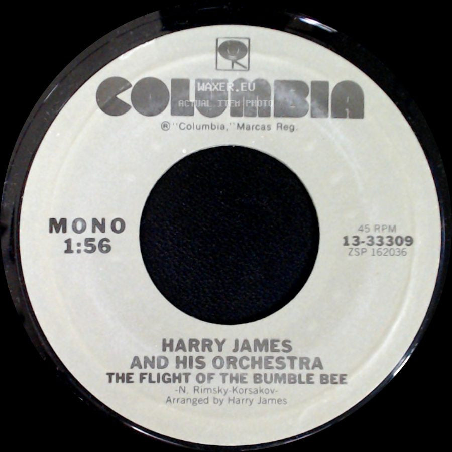 Harry James And His Orchestra - The Carnival Of Venice / The Flight Of The Bumble Bee side B