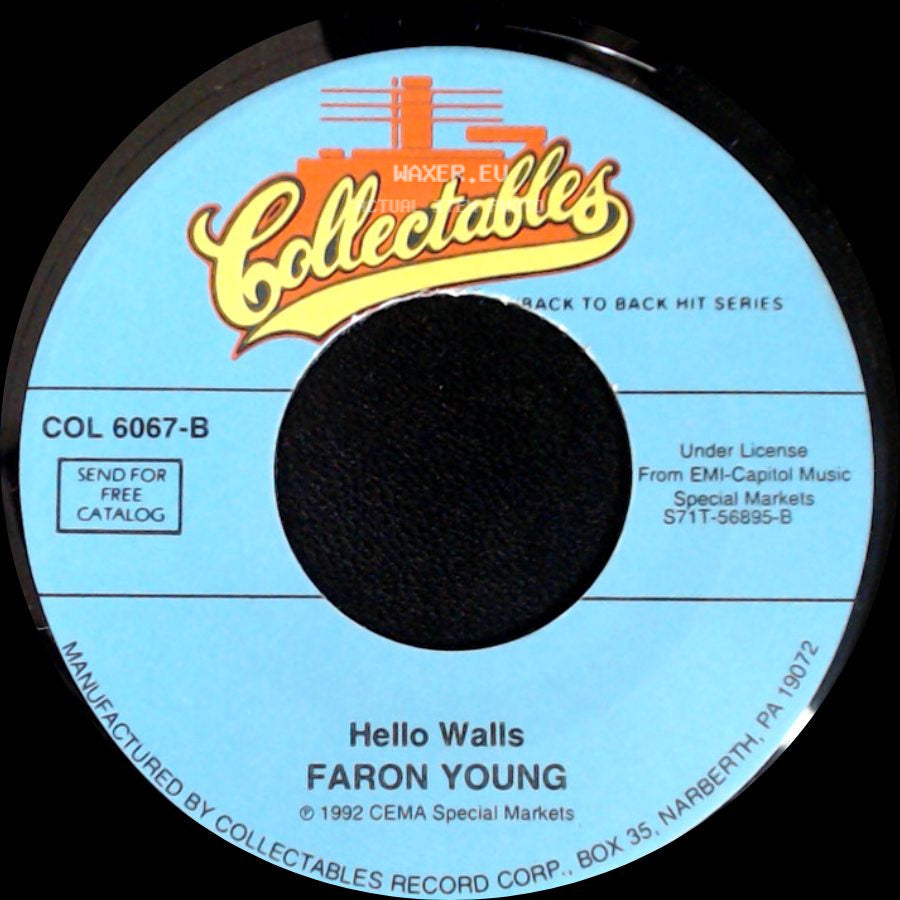Sonny James / Faron Young - Young Love / Hello Walls side B