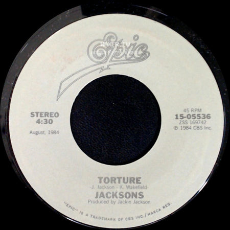 Jacksons - Torture / State Of Shock side A