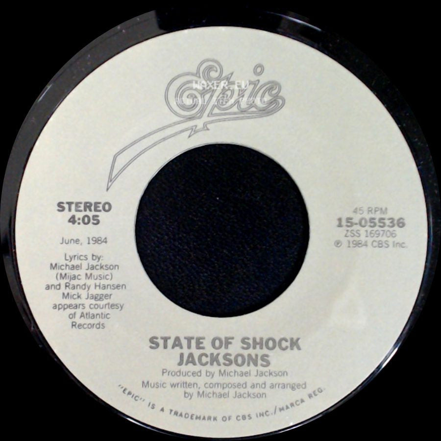 Jacksons - State Of Shock / Torture side A