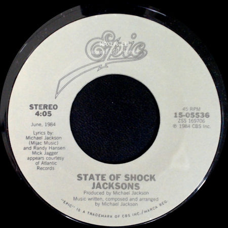 Jacksons - State Of Shock / Torture side A