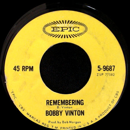 Bobby Vinton - Tell Me Why / Remembering side B