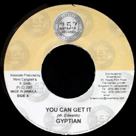 Gyptian - You Can Get It / Adam & Eve Instrumental side A